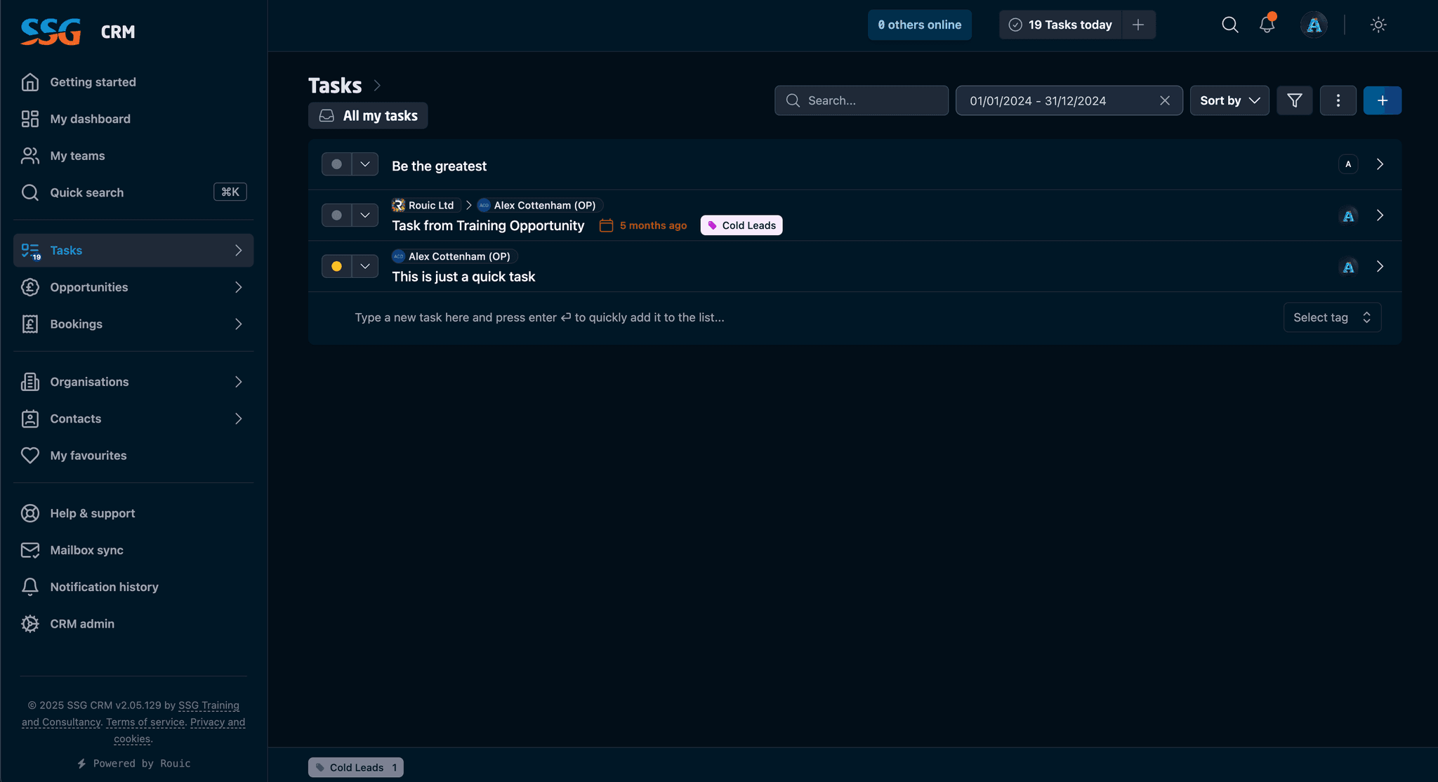 SSG Cloud - is a cloud powered system of systems designed specifically for SSG screenshot